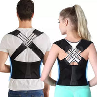 Chaleco corrector de postura unisex con soporte lumbar y diseño ergonómico para mejorar la alineación corporal