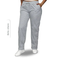 Combo de joggers bota recta de algodón perchado premium en varios colores y tallas.