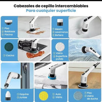 Cepillo Eléctrico Multifuncional 9 en 1