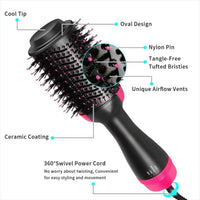 Cepillo Secador Pelo Alisador