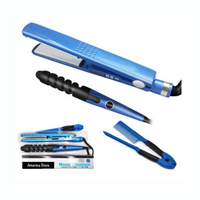 Plancha Nano Titanium Rizador y Peine