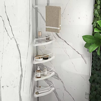 ORGANIZADOR ESQUINERO DE BAÑO 4 NIVELES