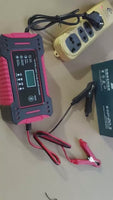 Cargador de bateria de carro de 12V, 6A